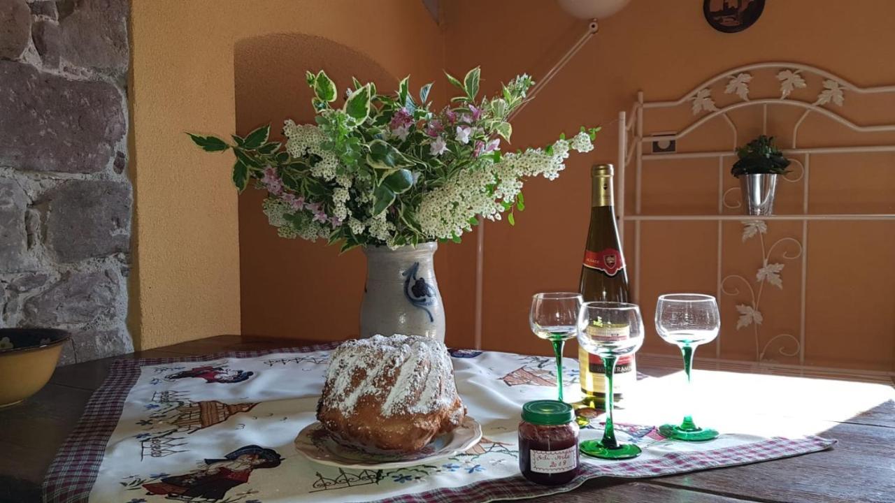 Gite A La Petite Fontaine-Plain Pied-Maison Alsacienne Renovee Avec Passion-4 Pers-4Nuitees Minimum Langensoultzbach Zewnętrze zdjęcie